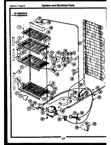 12 - System And Electrical Parts parts for Frigidaire Freezer FV10M2WSFA from AppliancePartsPros.com