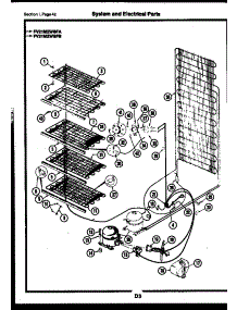 15 - System And Electrical Parts parts for Frigidaire Freezer FV16M9WSFA from AppliancePartsPros.com