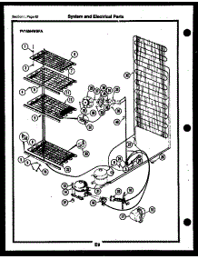 21 - System And Electrical Parts parts for Frigidaire Freezer FV16M9WSFC from AppliancePartsPros.com