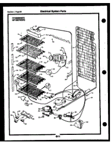 36 - Electrical System Parts parts for Frigidaire Freezer FV21M2WSFB from AppliancePartsPros.com