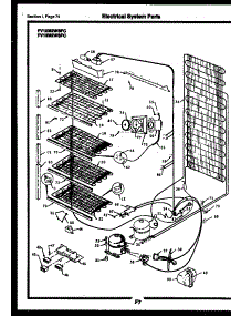 27 - Electrical System Parts parts for Frigidaire Freezer FV21M2WSFC from AppliancePartsPros.com