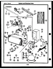 13 - System And Electrical Parts parts for Frigidaire Freezer FV21M9WSFC from AppliancePartsPros.com