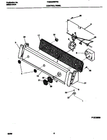 05 - Control Panel parts for Frigidaire Washer FWS235RFS3 from AppliancePartsPros.com