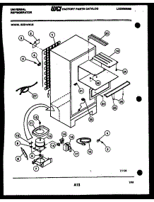 04 - System And Automatic Defrost Parts parts for Frigidaire Refrigerator GCD14WW9 from AppliancePartsPros.com