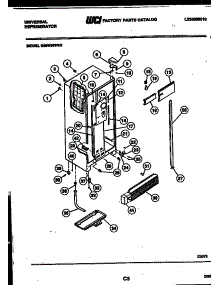 04 - Cabinet Parts parts for Frigidaire Refrigerator GSIW36HH1 from AppliancePartsPros.com