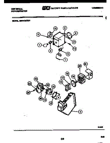 06 - Refrigerator Control Assembly, Damp parts for Frigidaire Refrigerator GSIW36JH1 from AppliancePartsPros.com
