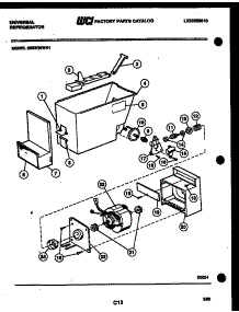 08 - Ice Dispenser parts for Frigidaire Refrigerator GSIW36JH1 from AppliancePartsPros.com