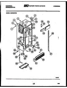 04 - Cabinet Parts parts for Frigidaire Refrigerator GSIW36WHE2 from AppliancePartsPros.com