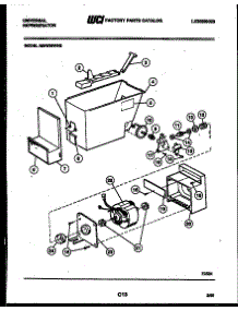 08 - Ice Dispenser parts for Frigidaire Refrigerator GSIW36WHE2 from AppliancePartsPros.com