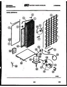 10 - System And Automatic Defrost Parts parts for Frigidaire Refrigerator GSIW36WHW2 from AppliancePartsPros.com