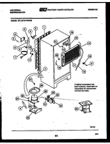 05 - System And Automatic Defrost Parts parts for Frigidaire Refrigerator GTL175WH3-23 from AppliancePartsPros.com