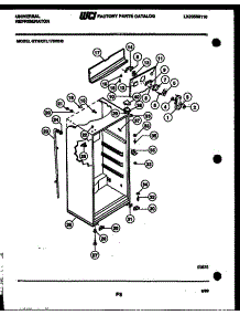03 - Cabinet Parts parts for Frigidaire Refrigerator GTL175WW0-23 from AppliancePartsPros.com