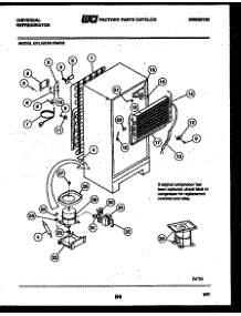 05 - System And Automatic Defrost Parts parts for Frigidaire Refrigerator GTL175WY3 from AppliancePartsPros.com