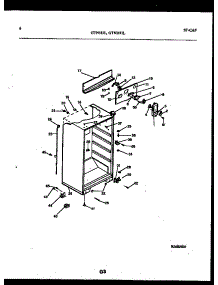 04 - Cabinet Parts parts for Frigidaire Refrigerator GTL181BLD0 from AppliancePartsPros.com