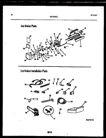 09 - Ice Maker And Installation Parts parts for Frigidaire Refrigerator GTL181BLD0 from AppliancePartsPros.com