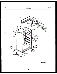 03 - Cabinet Parts parts for Frigidaire Refrigerator GTN/GTL142BK2 from AppliancePartsPros.com