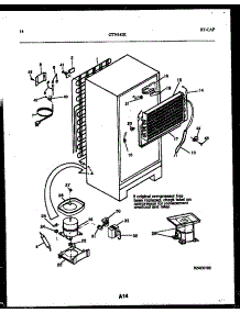 08 - System And Automatic Defrost Parts parts for Frigidaire Refrigerator GTN/GTL142BK3 from AppliancePartsPros.com