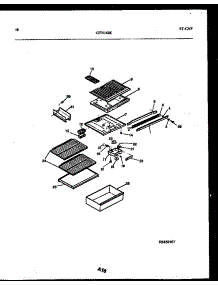 06 - Shelves And Supports parts for Frigidaire Refrigerator GTN/GTL142HK2 from AppliancePartsPros.com