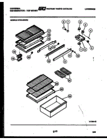 04 - Shelves And Supports parts for Frigidaire Refrigerator GTN140WGD1 from AppliancePartsPros.com