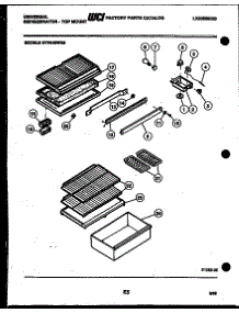 04 - Shelves And Supports parts for Frigidaire Refrigerator GTN140WGD3 from AppliancePartsPros.com