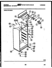 03 - Cabinet Parts parts for Frigidaire Refrigerator GTN140WGF1 from AppliancePartsPros.com