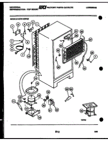 05 - System And Automatic Defrost Parts parts for Frigidaire Refrigerator GTN140WGF2 from AppliancePartsPros.com