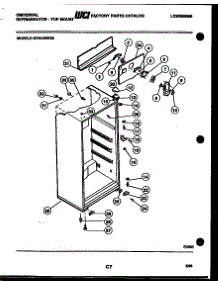 03 - Cabinet Parts parts for Frigidaire Refrigerator GTN140WGV3 from AppliancePartsPros.com