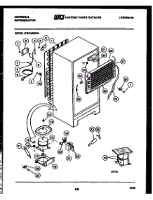 05 - System And Automatic Defrost Parts parts for Frigidaire Refrigerator GTN140WGV4 from AppliancePartsPros.com