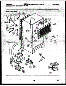 05 - System And Automatic Defrost Parts parts for Frigidaire Refrigerator GTN155WHE1 from AppliancePartsPros.com