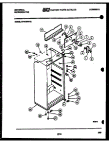 03 - Cabinet Parts parts for Frigidaire Refrigerator GTN155WHJ2 from AppliancePartsPros.com