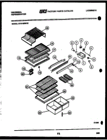 04 - Shelves And Supports parts for Frigidaire Refrigerator GTN155WHJ2 from AppliancePartsPros.com