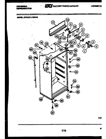 03 - Cabinet Parts parts for Frigidaire Refrigerator GTN175D0 from AppliancePartsPros.com