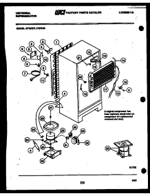05 - System And Automatic Defrost Parts parts for Frigidaire Refrigerator GTN175D0 from AppliancePartsPros.com