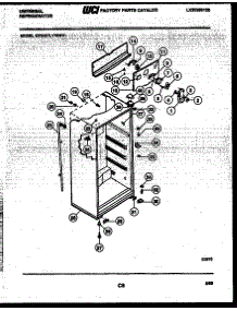 03 - Cabinet Parts parts for Frigidaire Refrigerator GTN175WHH1 from AppliancePartsPros.com