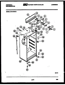 03 - Cabinet Parts parts for Frigidaire Refrigerator GTN175WHW2 from AppliancePartsPros.com