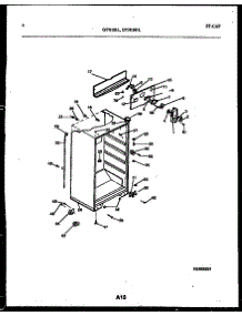 03 - Cabinet Parts parts for Frigidaire Refrigerator GTN181WLO from AppliancePartsPros.com