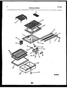 05 - Shelves And Supports parts for Frigidaire Refrigerator GTN181WLO from AppliancePartsPros.com