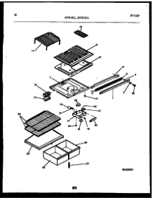 06 - Shelves And Supports parts for Frigidaire Refrigerator GTN181WLO from AppliancePartsPros.com