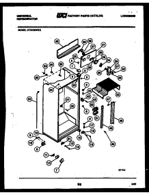 03 - Cabinet Parts parts for Frigidaire Refrigerator GTN198WE1 from AppliancePartsPros.com