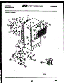 05 - System And Automatic Defrost Parts parts for Frigidaire Refrigerator GTN198WHE1 from AppliancePartsPros.com