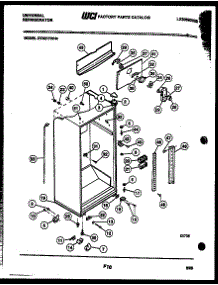 03 - Cabinet Parts parts for Frigidaire Refrigerator GTN217WHD4 from AppliancePartsPros.com