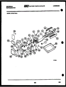 06 - Ice Maker Parts parts for Frigidaire Refrigerator GTN217WHD4 from AppliancePartsPros.com