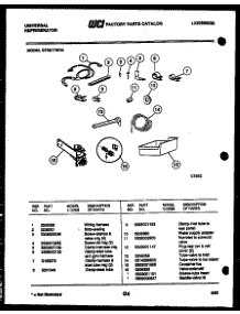 07 - Ice Maker Installation Parts parts for Frigidaire Refrigerator GTN217WHD4 from AppliancePartsPros.com