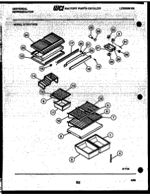 04 - Shelves And Supports parts for Frigidaire Refrigerator GTN217WHF2 from AppliancePartsPros.com