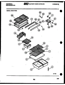 04 - Shelves And Supports parts for Frigidaire Refrigerator GTN217WHL2 from AppliancePartsPros.com