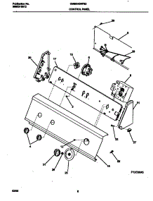 05 - Control Panel parts for Frigidaire Washer GWS445RFS2 from AppliancePartsPros.com