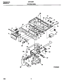 02 - Control Panel parts for Frigidaire Washer GWT445RFS2 from AppliancePartsPros.com