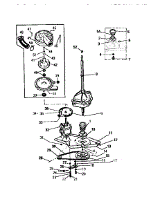 06 - Drive Motor & Pump Assembly parts for Frigidaire Washer LA271JXW3 from AppliancePartsPros.com