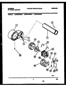 05 - Blower And Drive Parts parts for Frigidaire Dryer MDE436RBW0 from AppliancePartsPros.com