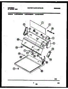 04 - Console And Control Parts parts for Frigidaire Dryer MDG336MBWW0 from AppliancePartsPros.com